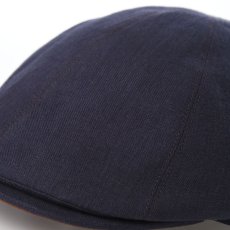 画像3: WASHER LINEN HUNTING（ワッシャーリネン ハンチング） SE763 ネイビー (3)