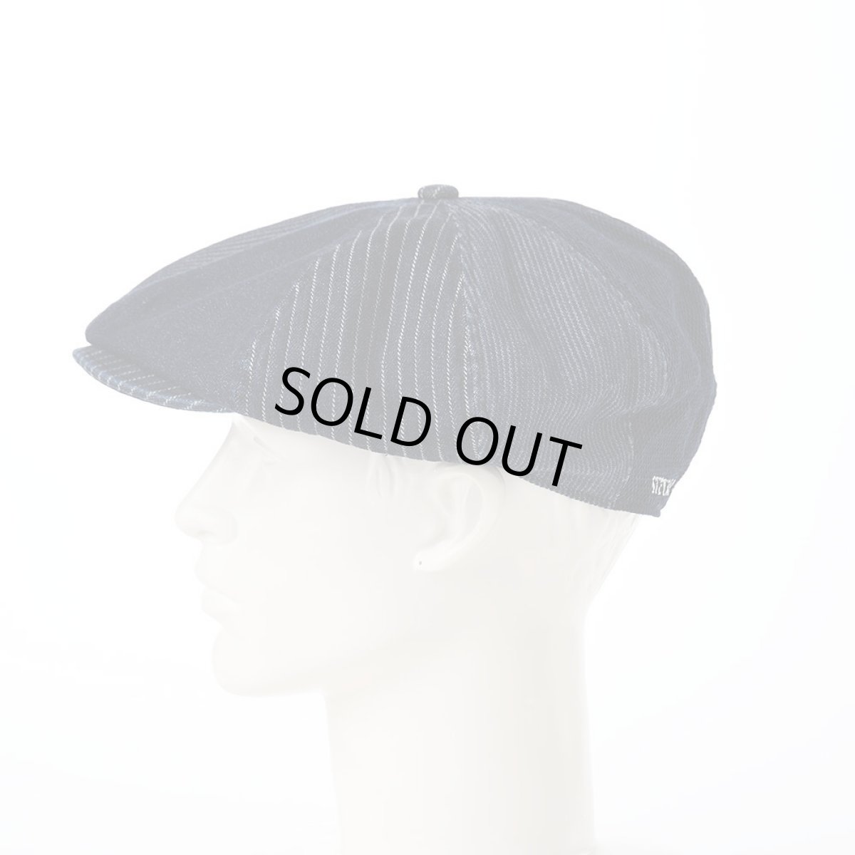 画像6: PATCHWORK DENIM CASQUETTE（パッチワークデニム キャスケット） SE767 ネイビー (6)