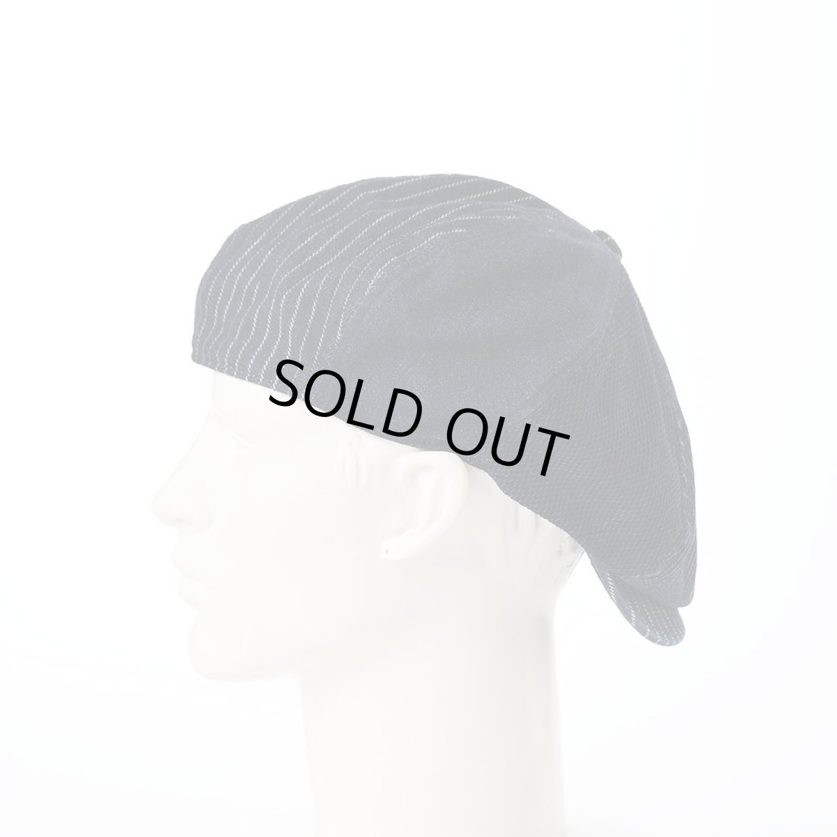 画像8: PATCHWORK DENIM CASQUETTE（パッチワークデニム キャスケット） SE767 ネイビー (8)