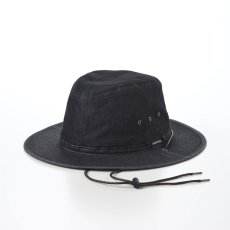 画像1: COOL MAX DENIM HAT（クールマックス デニムハット） SE768 ブラック (1)