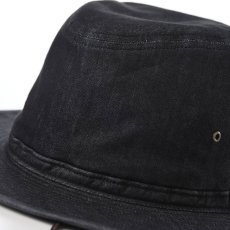 画像4: COOL MAX DENIM HAT（クールマックス デニムハット） SE768 ブラック (4)