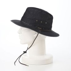 画像7: COOL MAX DENIM HAT（クールマックス デニムハット） SE768 ブラック (7)