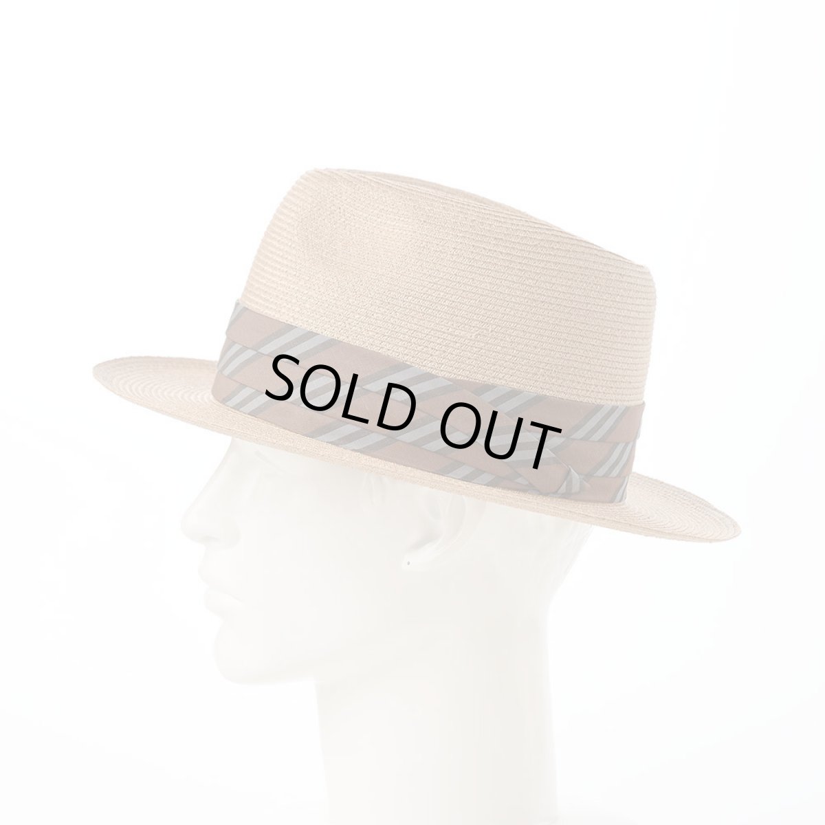 画像7: ABACA BRAID HAT（アバカ ブレードハット） SE770 ベージュ (7)