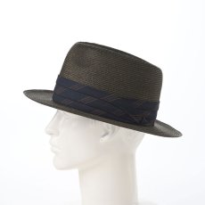 画像7: ABACA BRAID HAT（アバカ ブレードハット） SE770 カーキ (7)