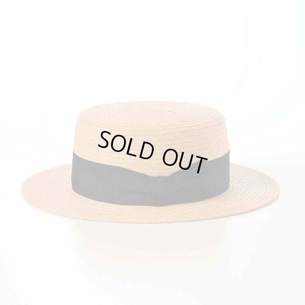 画像2: JUTE BRAID KANKAN HAT（ジュートブレード カンカンハット） SE771 ベージュ (2)