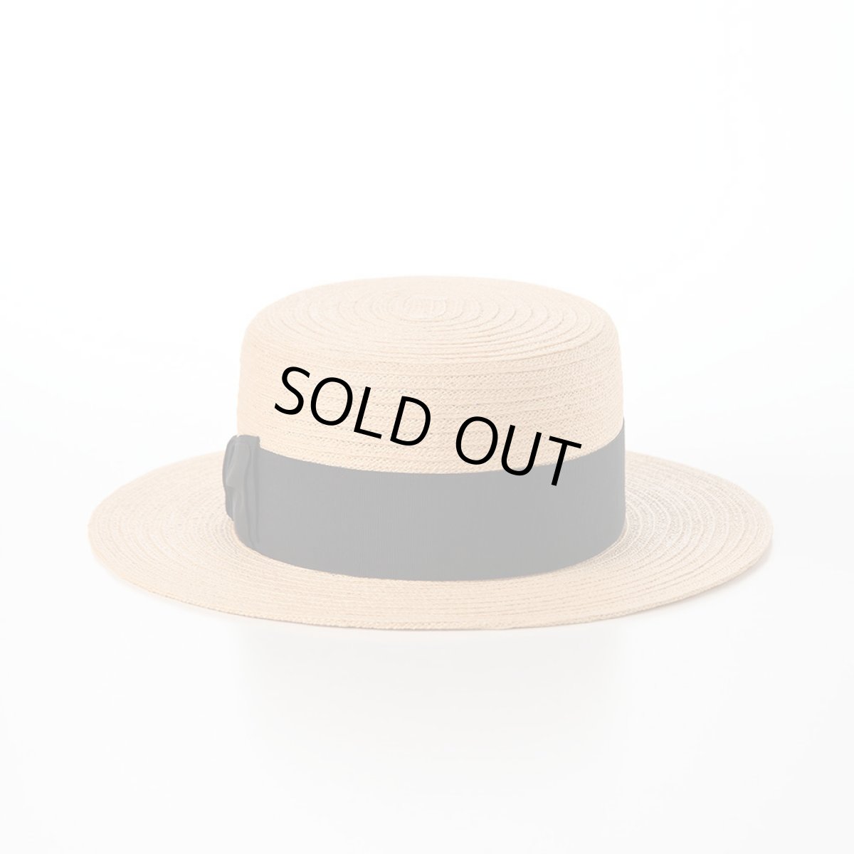 画像3: JUTE BRAID KANKAN HAT（ジュートブレード カンカンハット） SE771 ベージュ (3)