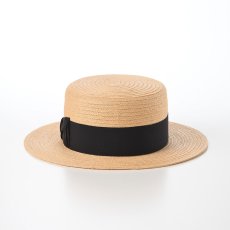 画像3: JUTE BRAID KANKAN HAT（ジュートブレード カンカンハット） SE771 ベージュ (3)