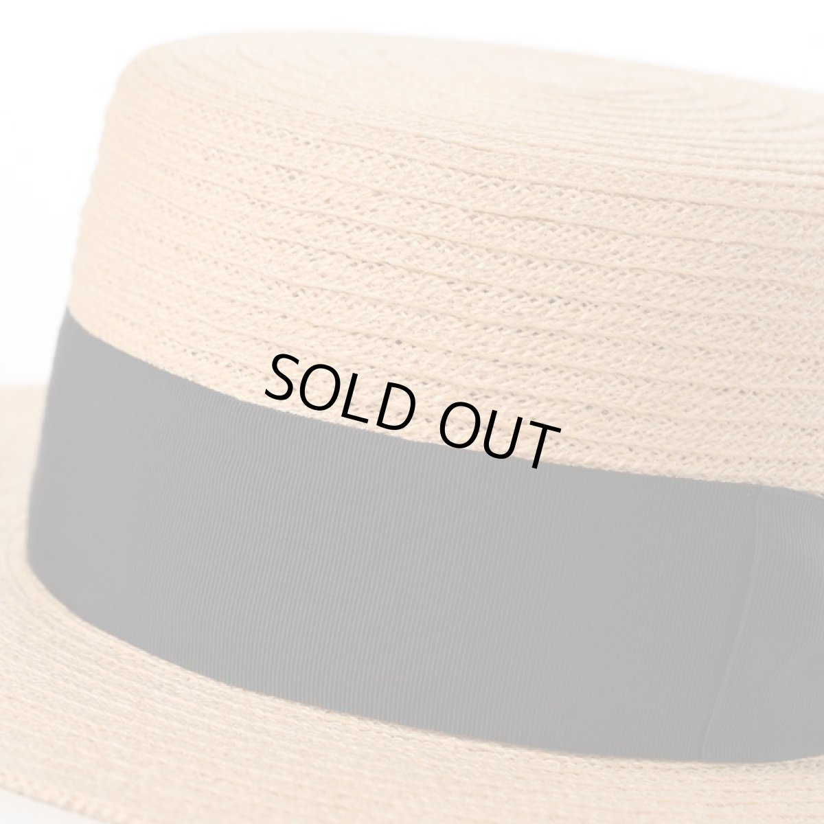 画像4: JUTE BRAID KANKAN HAT（ジュートブレード カンカンハット） SE771 ベージュ (4)