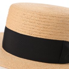 画像4: JUTE BRAID KANKAN HAT（ジュートブレード カンカンハット） SE771 ベージュ (4)