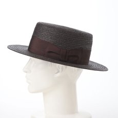 画像7: JUTE BRAID KANKAN HAT（ジュートブレード カンカンハット） SE771 ブラウン (7)