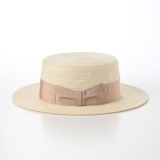 画像2: JUTE BRAID KANKAN HAT（ジュートブレード カンカンハット） SE771 オフホワイト (2)