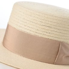 画像4: JUTE BRAID KANKAN HAT（ジュートブレード カンカンハット） SE771 オフホワイト (4)