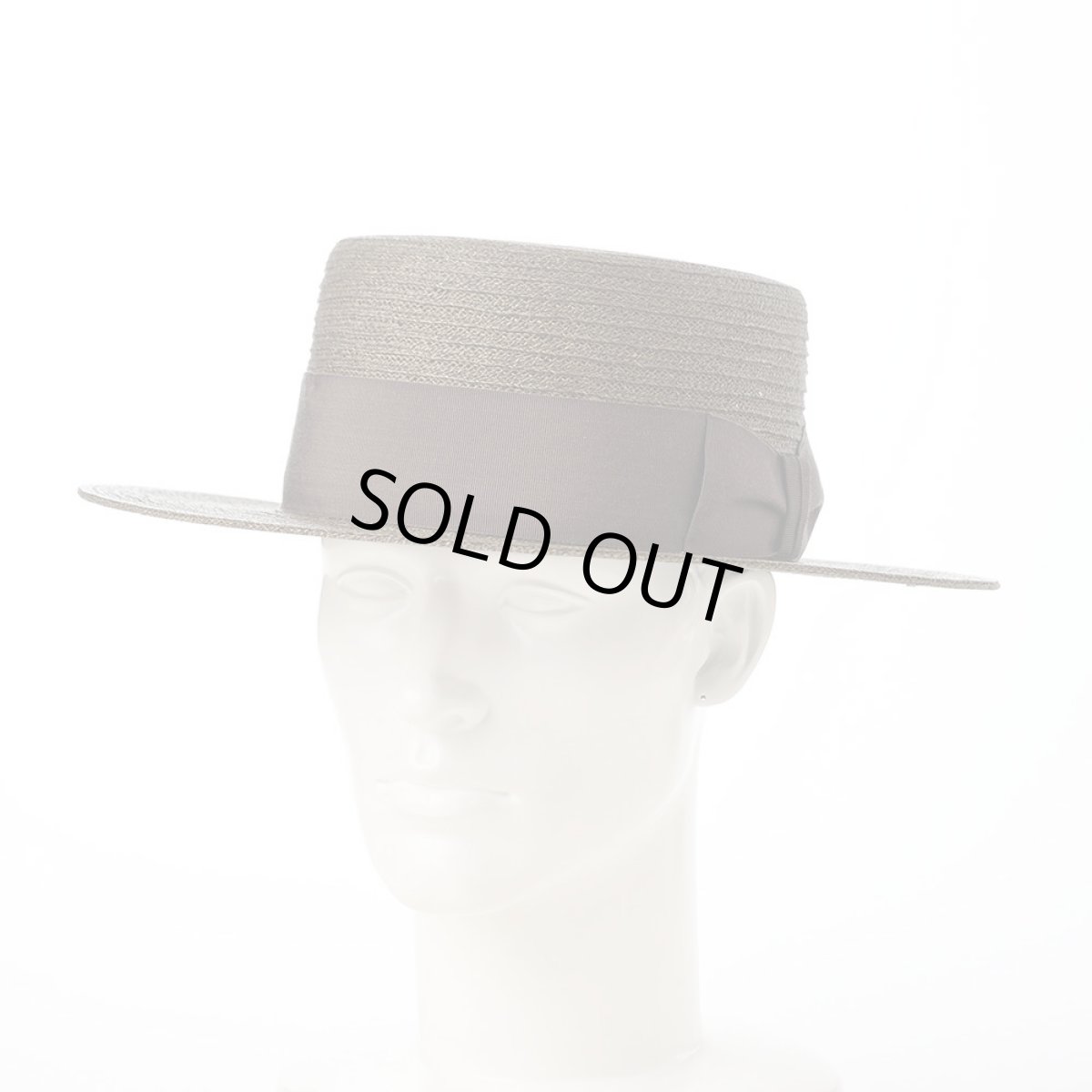 画像6: JUTE BRAID KANKAN HAT（ジュートブレード カンカンハット） SE771 オリーブ (6)
