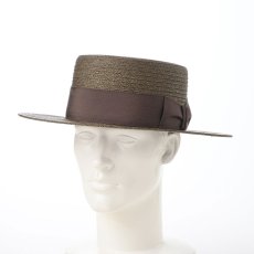 画像6: JUTE BRAID KANKAN HAT（ジュートブレード カンカンハット） SE771 オリーブ (6)