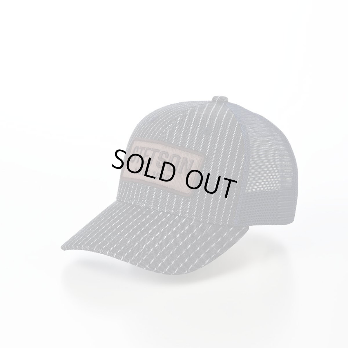 画像1: WASHER DENIM MESH CAP（ワッシャーデニム メッシュキャップ） SE774 ダークネイビー (1)