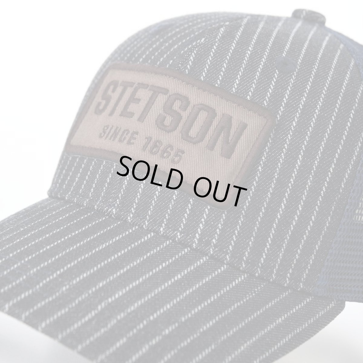 画像3: WASHER DENIM MESH CAP(ワッシャーデニム メッシュキャップ) SE774 ダークネイビー (3)