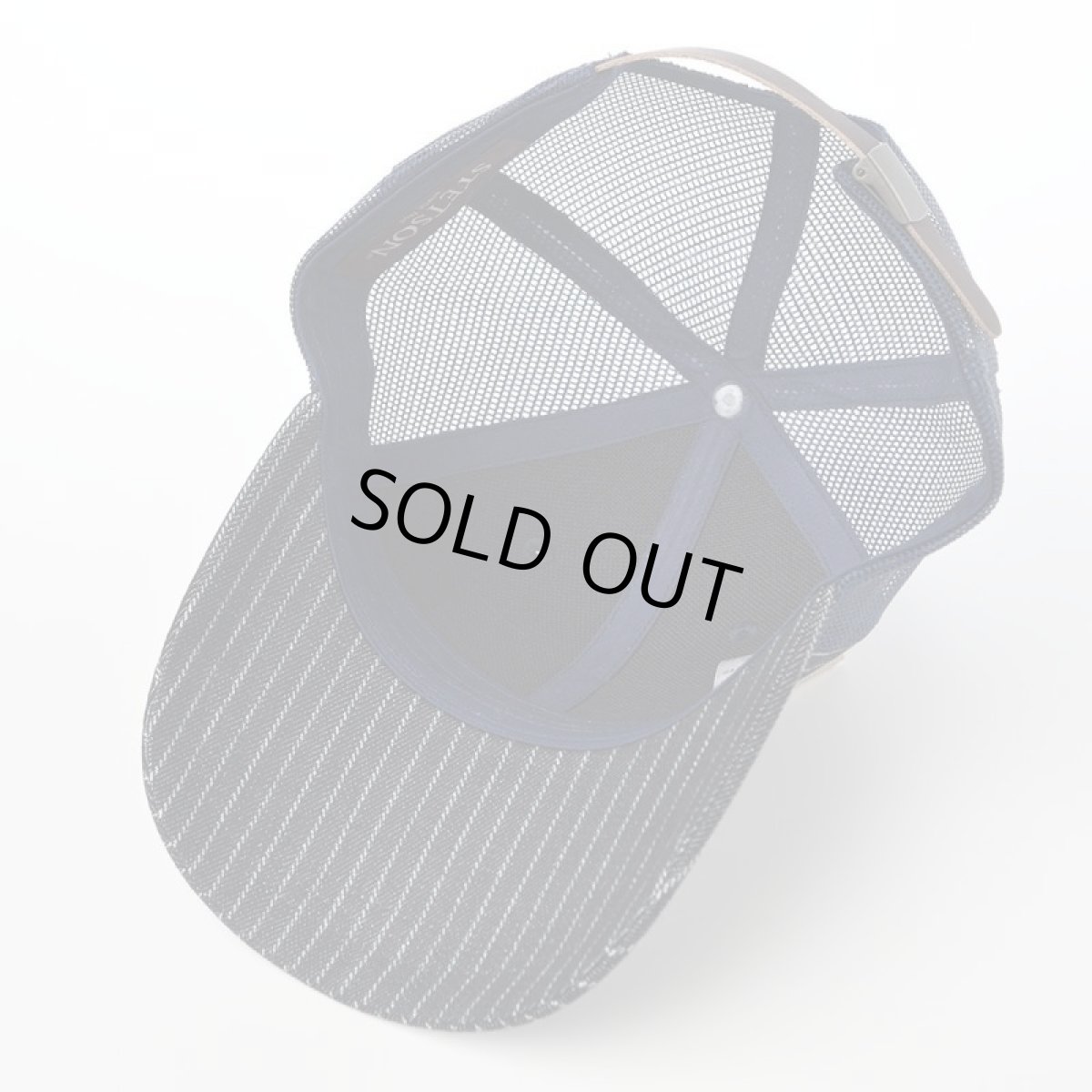 画像4: WASHER DENIM MESH CAP(ワッシャーデニム メッシュキャップ) SE774 ダークネイビー (4)