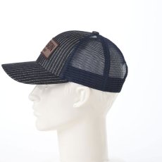 画像6: WASHER DENIM MESH CAP（ワッシャーデニム メッシュキャップ） SE774 ダークネイビー (6)