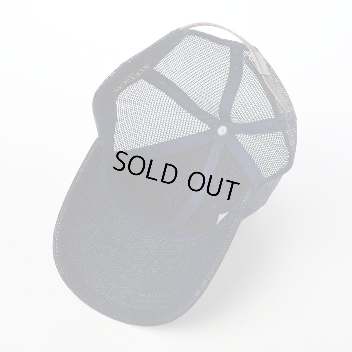 画像4: WASHER DENIM MESH CAP（ワッシャーデニム メッシュキャップ） SE774 ネイビー (4)