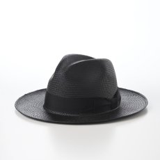 画像1: BASIC PANAMA HAT（ベーシック パナマハット） SE783 ブラック (1)