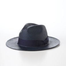 画像1: BASIC PANAMA HAT（ベーシック パナマハット） SE783 ネイビー (1)