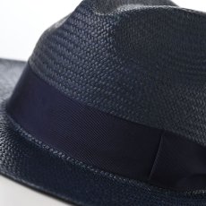 画像4: BASIC PANAMA HAT（ベーシック パナマハット） SE783 ネイビー (4)