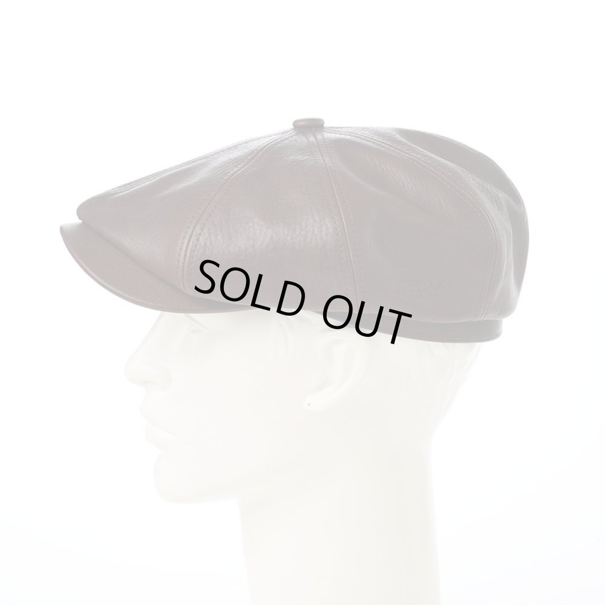 画像6: SHRINK LEATHER CASQUETTE（シュリンクレザー キャスケット） SE788 ダークブラウン (6)