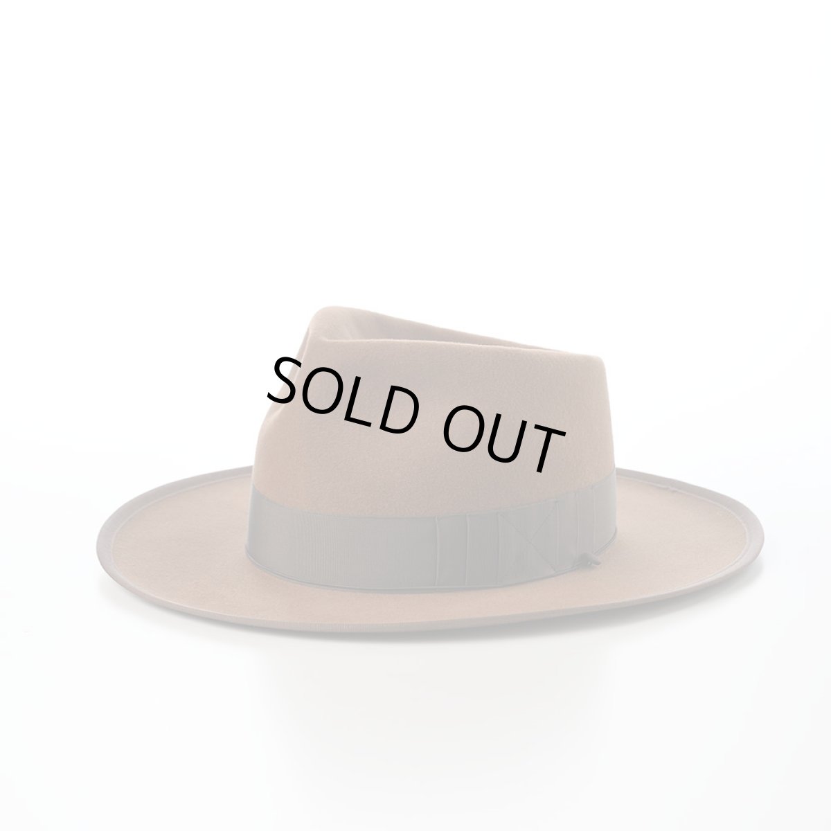 画像1: VELOR FELT OPENCROWN（ベロアフェルト オープンクラウン） SE797 キャメル (1)