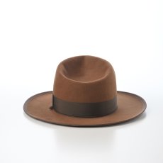 画像3: VELOR FELT OPENCROWN（ベロアフェルト オープンクラウン） SE797 キャメル (3)