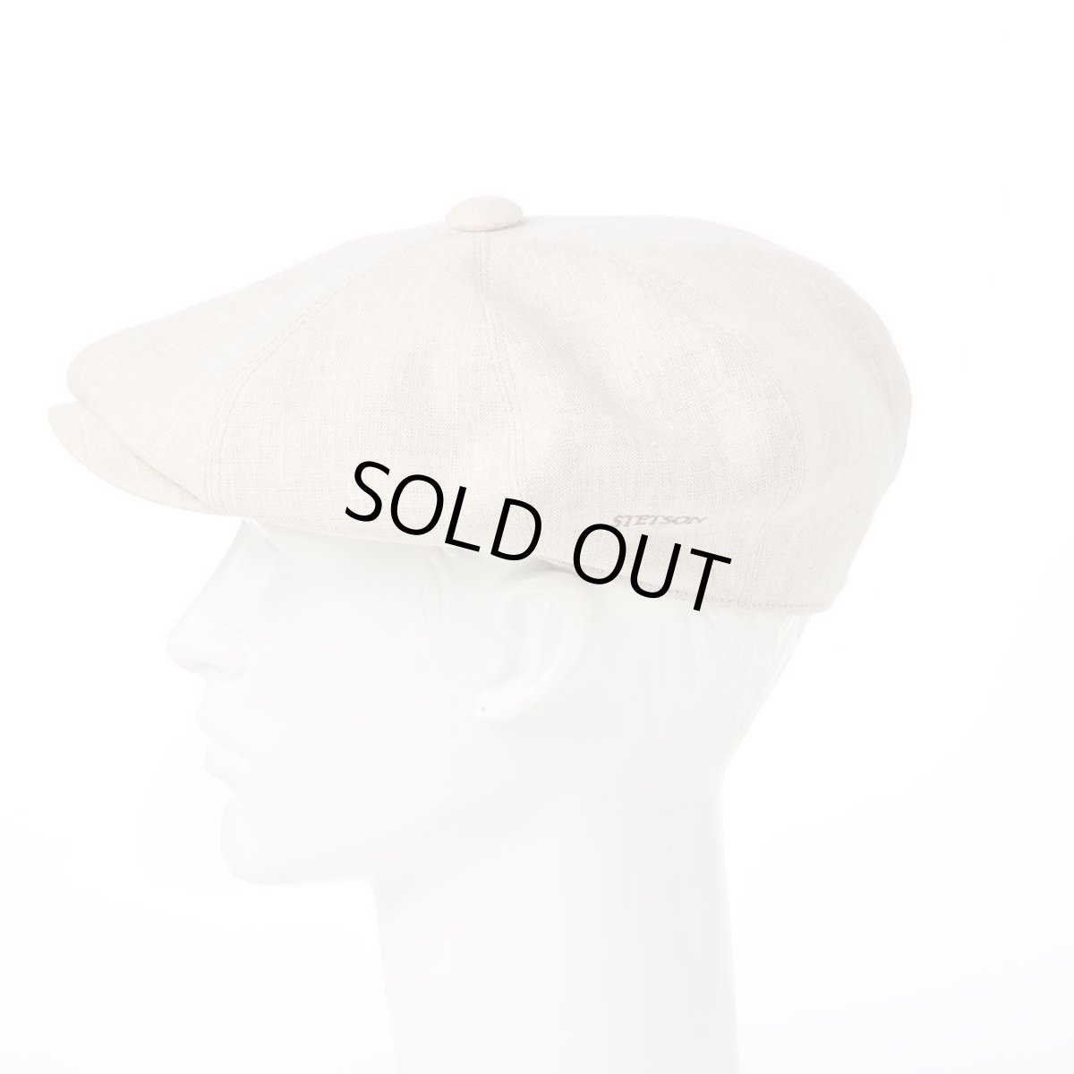 画像6: LINEN CHAMBRAY CASKET（リネンシャンブレー キャスケット） SE808 ベージュ (6)