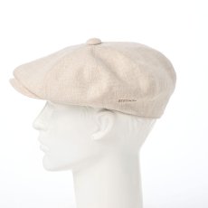 画像6: LINEN CHAMBRAY CASKET（リネンシャンブレー キャスケット） SE808 ベージュ (6)