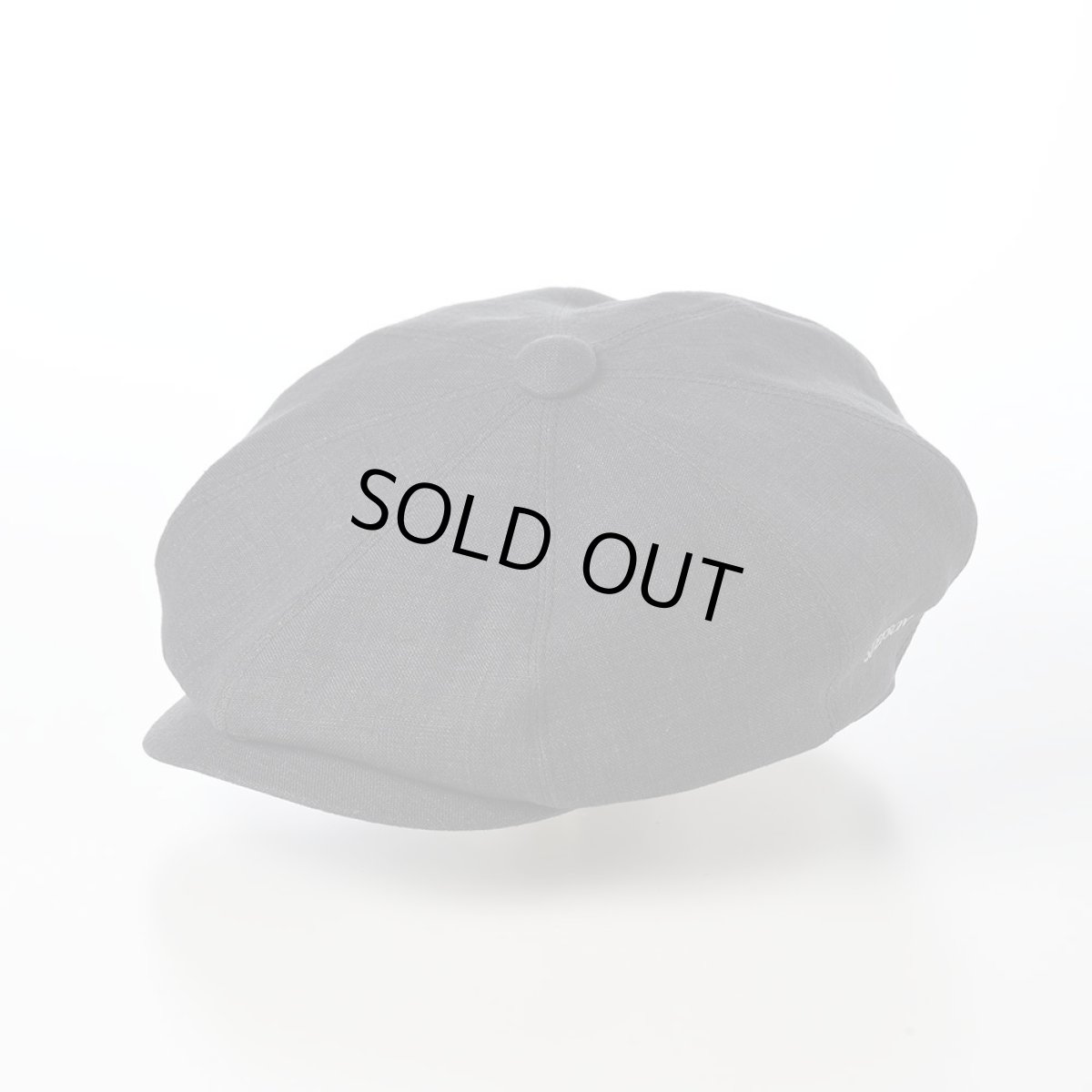 画像1: LINEN CHAMBRAY CASKET（リネンシャンブレー キャスケット） SE808 ブラック (1)