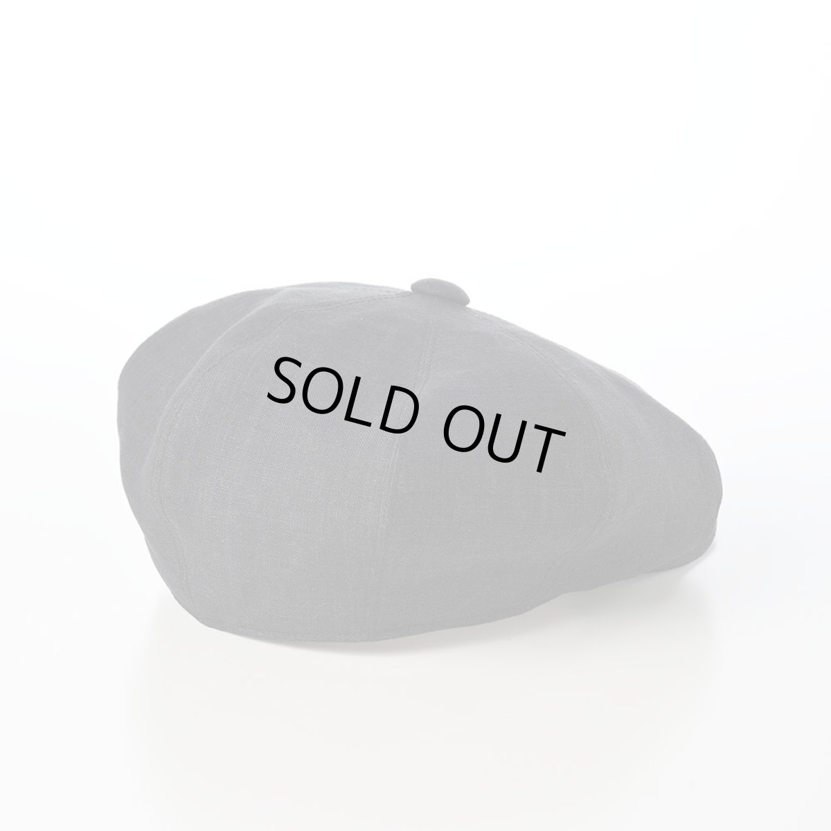 画像2: LINEN CHAMBRAY CASKET（リネンシャンブレー キャスケット） SE808 ブラック (2)