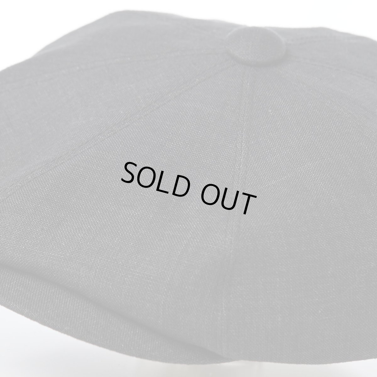 画像3: LINEN CHAMBRAY CASKET（リネンシャンブレー キャスケット） SE808 ブラック (3)