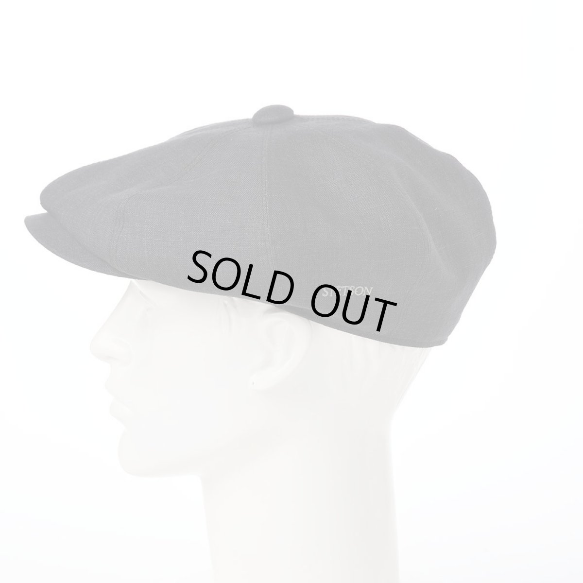 画像6: LINEN CHAMBRAY CASKET（リネンシャンブレー キャスケット） SE808 ブラック (6)