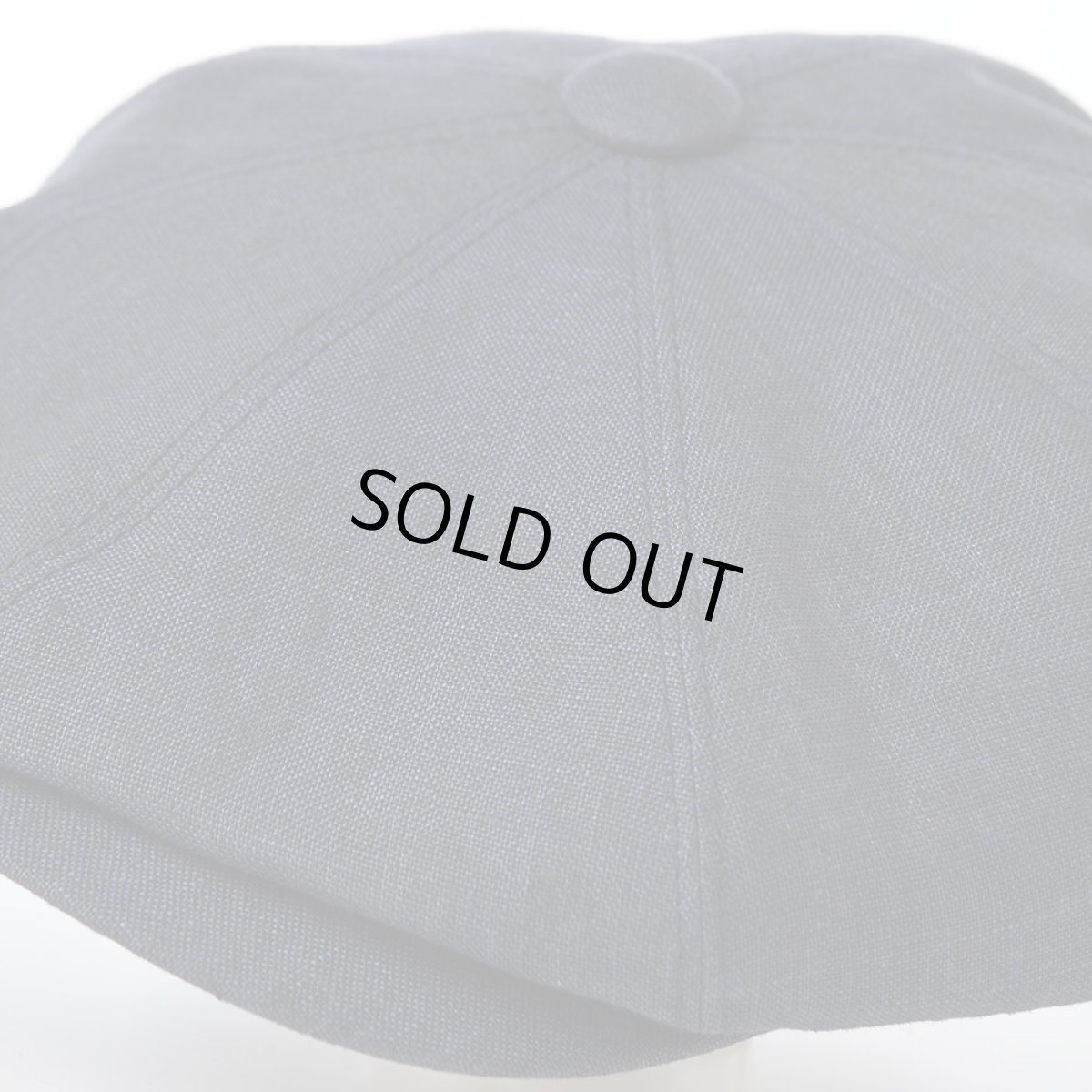 画像3: LINEN CHAMBRAY CASKET（リネンシャンブレー キャスケット） SE808 ネイビー (3)