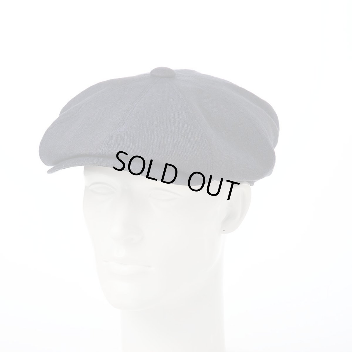 画像5: LINEN CHAMBRAY CASKET（リネンシャンブレー キャスケット） SE808 ネイビー (5)