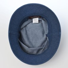 画像5: COTTON LIGHT DENIM HAT（コットン ライトデニム ハット） SE811 ブルー (5)