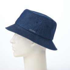 画像7: COTTON LIGHT DENIM HAT（コットン ライトデニム ハット） SE811 ブルー (7)