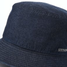 画像4: COTTON LIGHT DENIM HAT（コットン ライトデニム ハット） SE811 ダークネイビー (4)