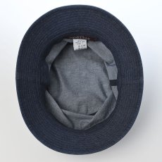 画像5: COTTON LIGHT DENIM HAT（コットン ライトデニム ハット） SE811 ダークネイビー (5)