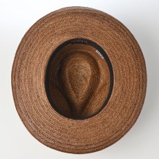 画像5: 50's VINTAGE PAPER BRAID HAT（50'sヴィンテージ ペーパーブレード ハット） SE813 ブラウン (5)