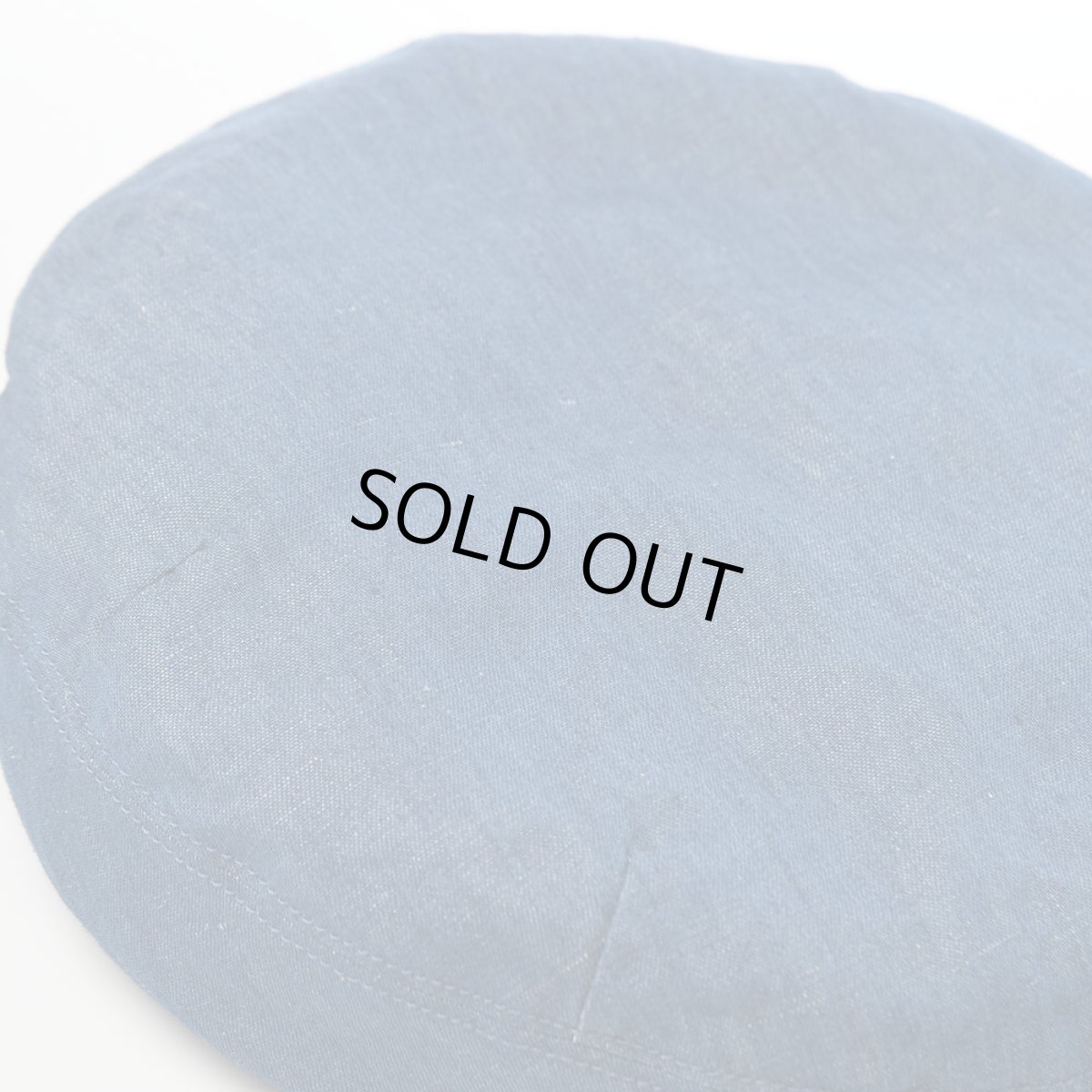 画像5: COTTON LINEN LIGHT DENIM BERET（コットン リネン ライトデニム ベレー） SE816 ブルー (5)