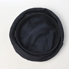 画像6: COTTON LINEN LIGHT DENIM BERET（コットン リネン ライトデニム ベレー） SE816 ダークネイビー (6)