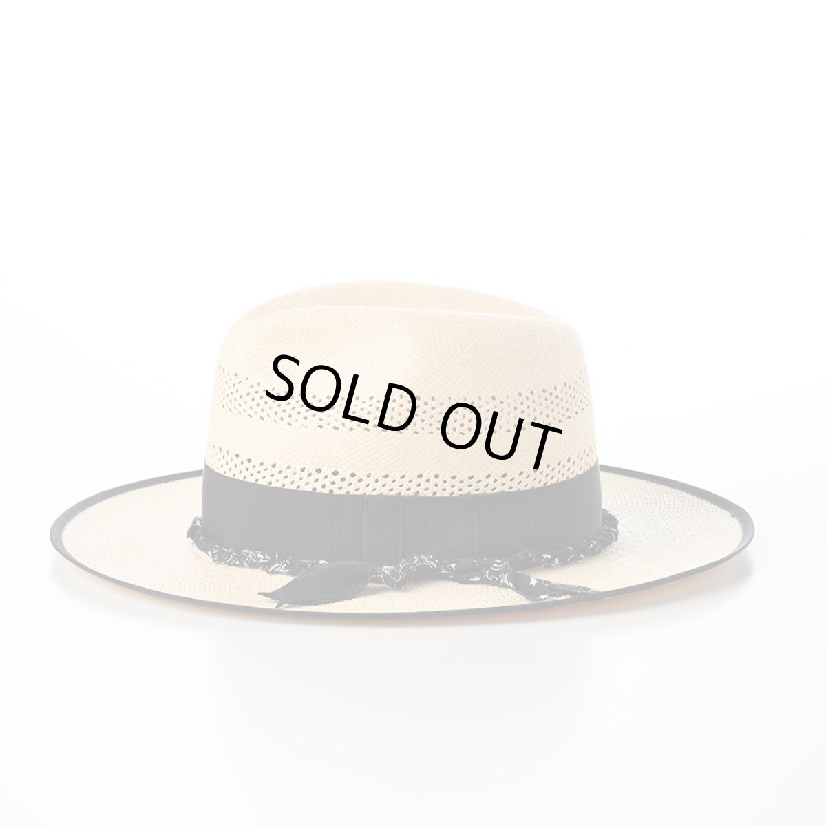 画像2: 50's SHARK GILL PANAMA（50's シャークギル パナマ） SE819 ナチュラル (2)