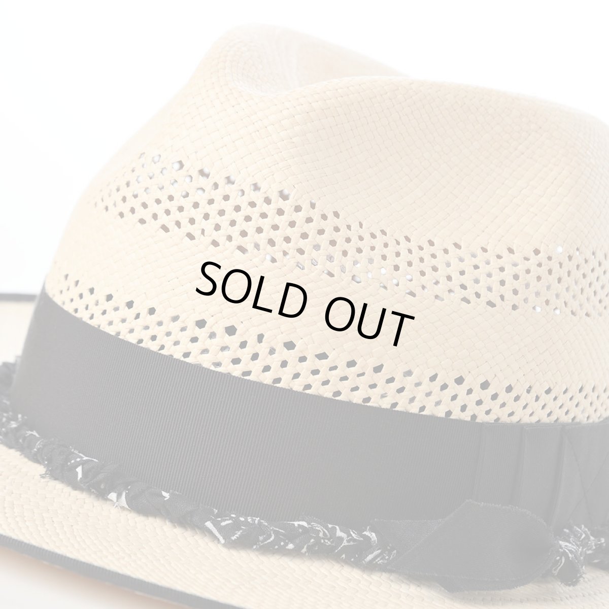 画像4: 50's SHARK GILL PANAMA（50's シャークギル パナマ） SE819 ナチュラル (4)