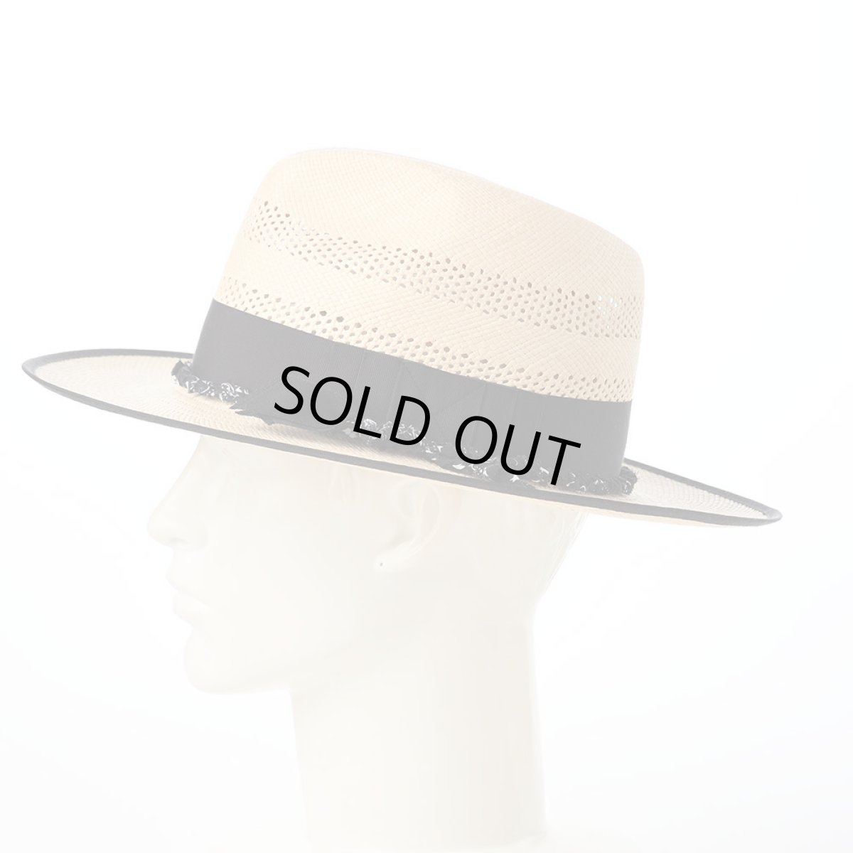 画像7: 50's SHARK GILL PANAMA（50's シャークギル パナマ） SE819 ナチュラル (7)