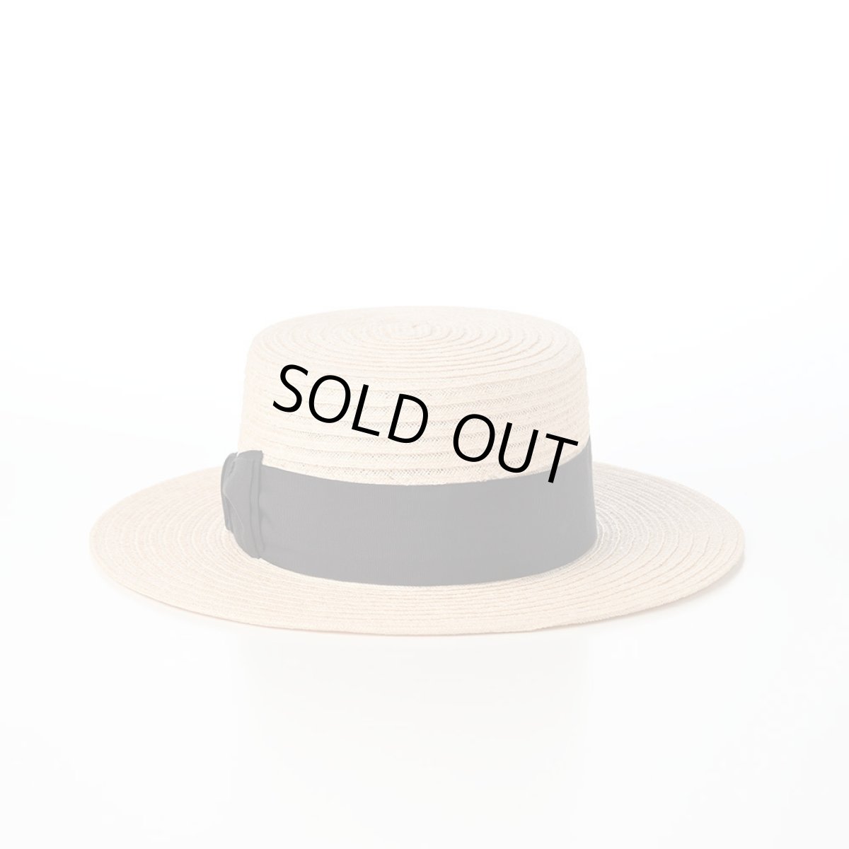 画像3: LINEN BRAID KANKAN HAT（リネンブレード カンカンハット） SE821 エクリュ (3)