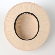 画像5: LINEN BRAID KANKAN HAT（リネンブレード カンカンハット） SE821 エクリュ (5)