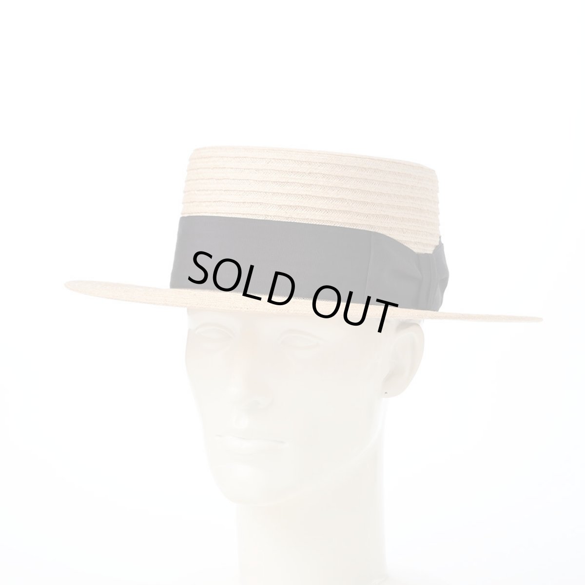 画像6: LINEN BRAID KANKAN HAT（リネンブレード カンカンハット） SE821 エクリュ (6)